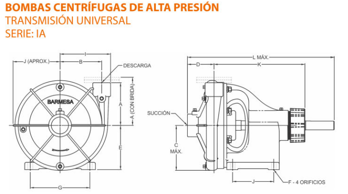 BARMESA SERIE EXHU-EHU